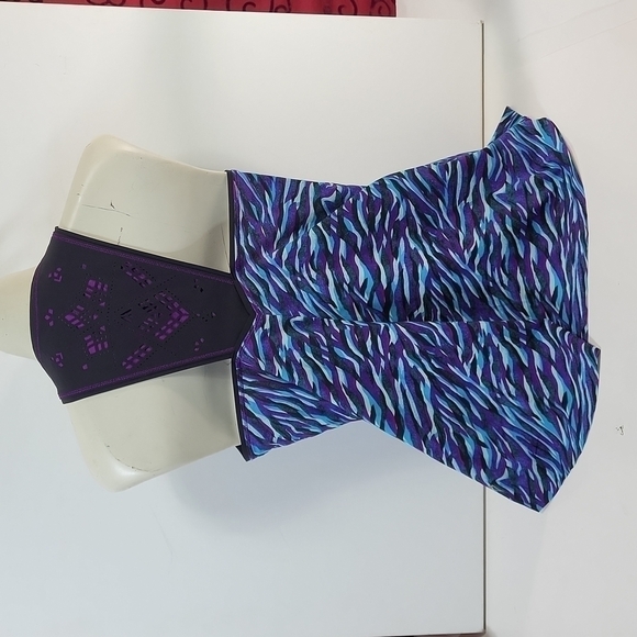 Ivivva Blue & Purple Patterned Tank Top - Picture 6 of 6